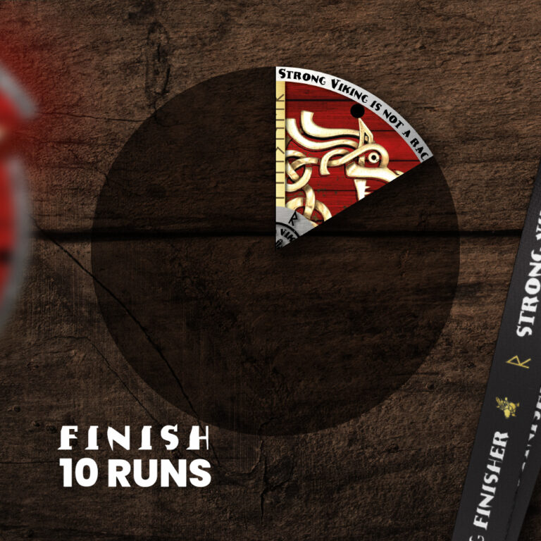 Finish 10 runs: 1e medaille van de Verjagen Shield